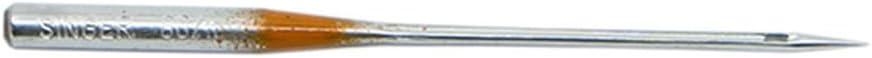 imageSinger Generic 5pcs Genuine Needles Chromium Type 2022 for Singer Overlock Serger Size 9014