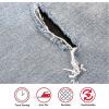 imageSINGER 00097 IronOn Mending Fabric Fabric Patch for Mending ClothesWhite White7 x 16