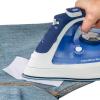 imageSINGER 00097 IronOn Mending Fabric Fabric Patch for Mending ClothesWhite White7x16  3 Pack