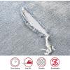 imageSINGER 00097 IronOn Mending Fabric Fabric Patch for Mending ClothesWhite White7x16  3 Pack