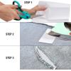 imageSINGER 00097 IronOn Mending Fabric Fabric Patch for Mending ClothesWhite White7x16  3 Pack