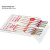 imageSINGER 04806 Titanium Universal Regular and Ball Point Machine Needles Combo Pack 8Count