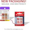 imageSINGER 04806 Titanium Universal Regular and Ball Point Machine Needles Combo Pack 8Count