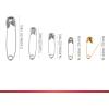 imageSINGER Asst Safety Pins Multisize 90Count Size 002 Pkg