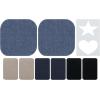 imageSINGER Denim ampamp Twill IronOn Patches Combo 8pc Assorted