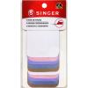 imageSINGER IronOn Twill Patches 2Inch x 3Inch 10Count Assorted Dark ColorsPastel Colors