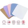 imageSINGER IronOn Twill Patches 2Inch x 3Inch 10Count Assorted Dark ColorsPastel Colors