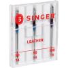 imageSINGER Leather Sewing Machine Needles Size 9014 100165 CountSet of 3  Size 9014 2  10016 1