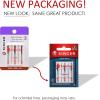 imageSINGER Leather Sewing Machine Needles Size 9014 100165 CountSet of 5  9014 3  10016 2