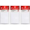 imageSINGER 00097 IronOn Mending Fabric Fabric Patch for Mending ClothesWhite White7x16  3 Pack