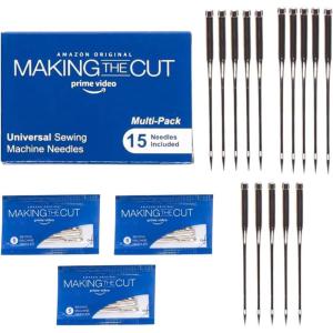 imageMaking the Cut Universal Sewing Machine Needles  15 Count  Assorted Sizes 8012 9014 10016