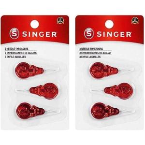 imageSINGER 00058 Metal Needle Threaders 3Count3 Count Pack of 2