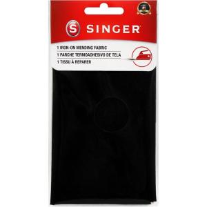 imageSINGER 00097 IronOn Mending Fabric Fabric Patch for Mending ClothesWhite White7 x 16