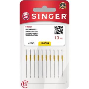 imageSINGER 10Pack Stretch 2045 Sewing Machine Needles Size 11018