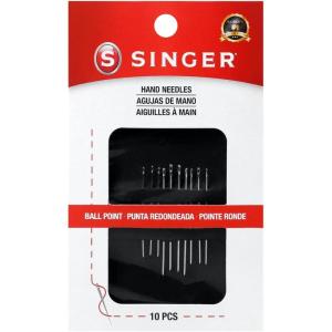 imageSINGER Ball Point Assorted Hand Needles 10Count