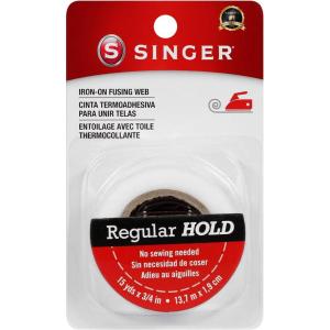 imageSINGER IronOn Fusing Web 1Pack 34quot x15 Yards1pack