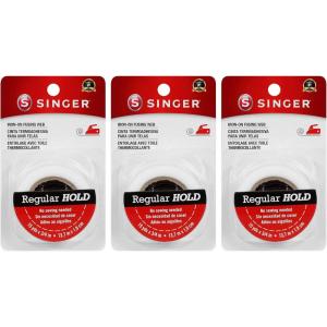 imageSINGER IronOn Fusing Web 1Pack 34quot x15 Yards3pack