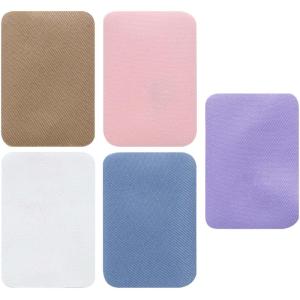 imageSINGER IronOn Twill Patches 2Inch x 3Inch 10Count Assorted Dark ColorsPastel Colors