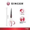 imageSINGER Fabric Scissors with Comfort Grip 1pack Red ampamp White1pack