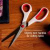 imageSINGER Fabric Scissors with Comfort Grip 1pack Red ampamp White3Pack
