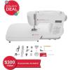 imageSINGER C7250 Computerized Sewing ampamp Quilting Machine with Extension Table ampamp Accessory Kit  417 Stitch Applications BuiltIn Lettering Metal Frame LCD Screen OneStep Buttonhole ampamp Speed Control