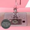 imageSINGER Heavy Duty 4411  Pink Sewing Machine With Accessory Kit  Special edition color 50 More Power 69 Stitch Applications Full Metal Frame High Speed Quick Threading ampamp Free Arm