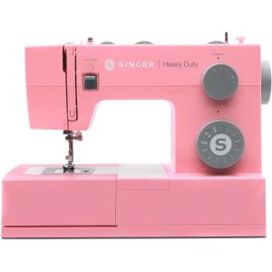 imageSINGER Heavy Duty 4411  Pink Sewing Machine With Accessory Kit  Special edition color 50 More Power 69 Stitch Applications Full Metal Frame High Speed Quick Threading ampamp Free Arm