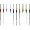 imageSINGER Universal Regular ampamp Ball Point Sewing Machine Needles Sizes 8012 9014 1001610 CountSizes 8012  9014  10016
