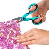 imageSINGER 00558 512Inch ProSeries Heavy Duty Scissors with Power Notch  Teal