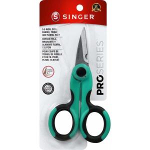 imageSINGER 00558 512Inch ProSeries Heavy Duty Scissors with Power Notch  Teal