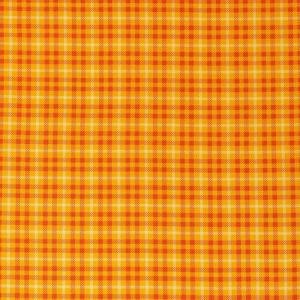 imageSinger 100 Cotton Ghosts with Stars On Pink Cut by YardOrange Tonal Plaid