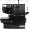 imageSINGER HD0500S Classic Black Serger Overlock Sewing Machine with LED Light  234 Thread 6 Stitch Types 1300 StitchesMin HeavyDuty Metal Frame  Free Arm Differential Feed Easy Threading