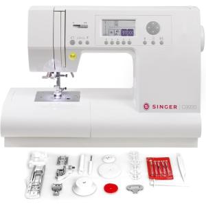 imageSINGER C9920 Computerized Sewing Machine  1163 Stitch Applications Fonts Mirror Imaging  LCD Screen Speed Control Thread Cutter Top DropIn Bobbin HeavyDuty Metal Frame