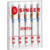 imageSINGER 04721 Size 9014 Stretch Sewing Machine Needles 5Count9014