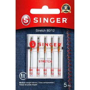 imageSINGER 04721 Size 9014 Stretch Sewing Machine Needles 5Count8011