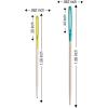 imageSINGER Hand Sewing Tapestry Needles Size 18 ampamp 21 Set of 6 Size 18 ampamp 22Set of 6  Size 18  22
