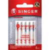 imageSINGER 04303 Universal Regular Point Woven Titanium Coated Needles 5Count Sizes 8011 90148011  9014