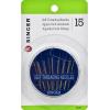 imageSINGER 00290 SelfThreading Hand Sewing Needles Assorted 15Count