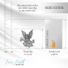 imagePewter Please drive carefuly Guardian Angel Banner Son Pendant Medal Auto Car Visor Clips Individually Carded