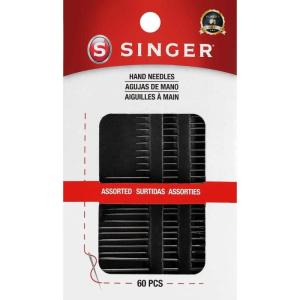 imageSINGER 07380 Assorted Hand Needles  Betweens Chenille Darners Embroidery Tapestry ampamp Sharps 60Count