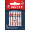 image:imageSINGER 04708 Assorted Universal Microtex Sewing Machine Needles Sizes 608 7009 8011 5Count6008  7009  8011