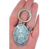 image:imagePewter Patron Saint Sebastian Pray For Us Oval Pendant Key Chain 2 14 Inch
