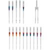 image:imageSINGER Assorted Denim Sewing Machine Needle Bundle in Sizes 8012 9014 10016 and 11018 16 pc Set