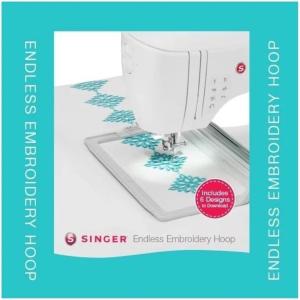 image:imageSINGER  Endless Embroidery Hoop for EM200 SE300 SE340  Sewing Made Easy