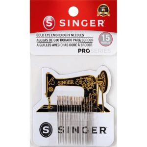 image:imageSINGER 04325 ProSeries Quilters Embroidery Needles with Magnet 15Count