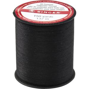 image:imageSinger 60110All Purpose Polyester Thread 150 Yards BlackBlack