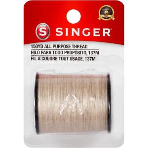 image:imageSinger 60110All Purpose Polyester Thread 150 Yards BlackCamel