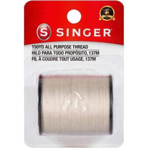 image:imageSinger 60110All Purpose Polyester Thread 150 Yards BlackNatural