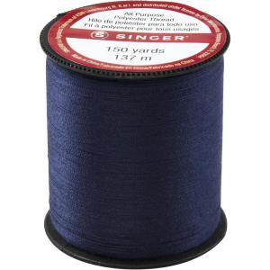 image:imageSinger 60110All Purpose Polyester Thread 150 Yards BlackNavy