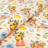 image:imageSinger Print Fabric 100 Cotton Yellow and Green Butterfly Cut by The YardBikes and Gardening White